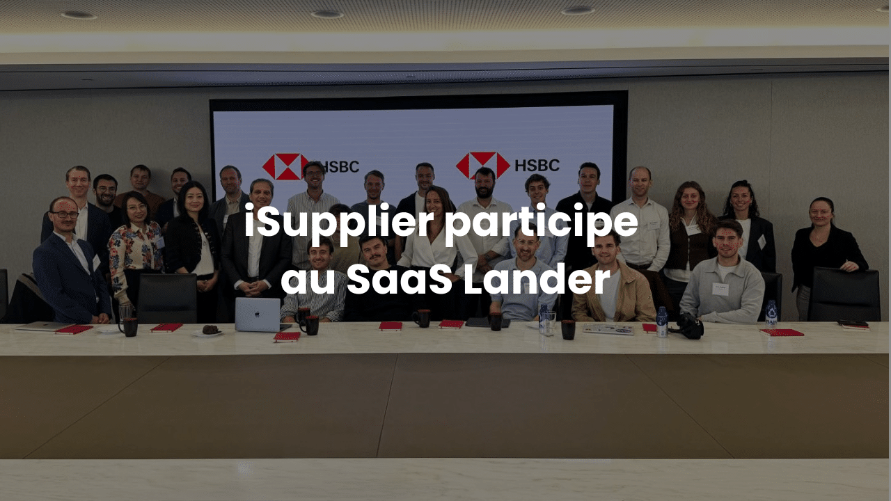 iSupplier participe au programme SaaS Lander. Photo de la cohorte 2025, la première journée à New York.